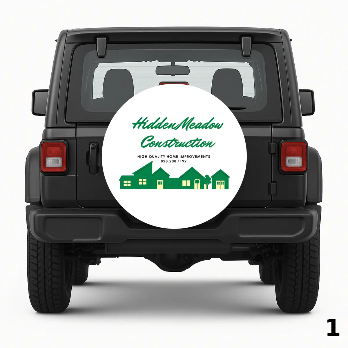 =Hidden Meadow Construction Spare Tire Cover
