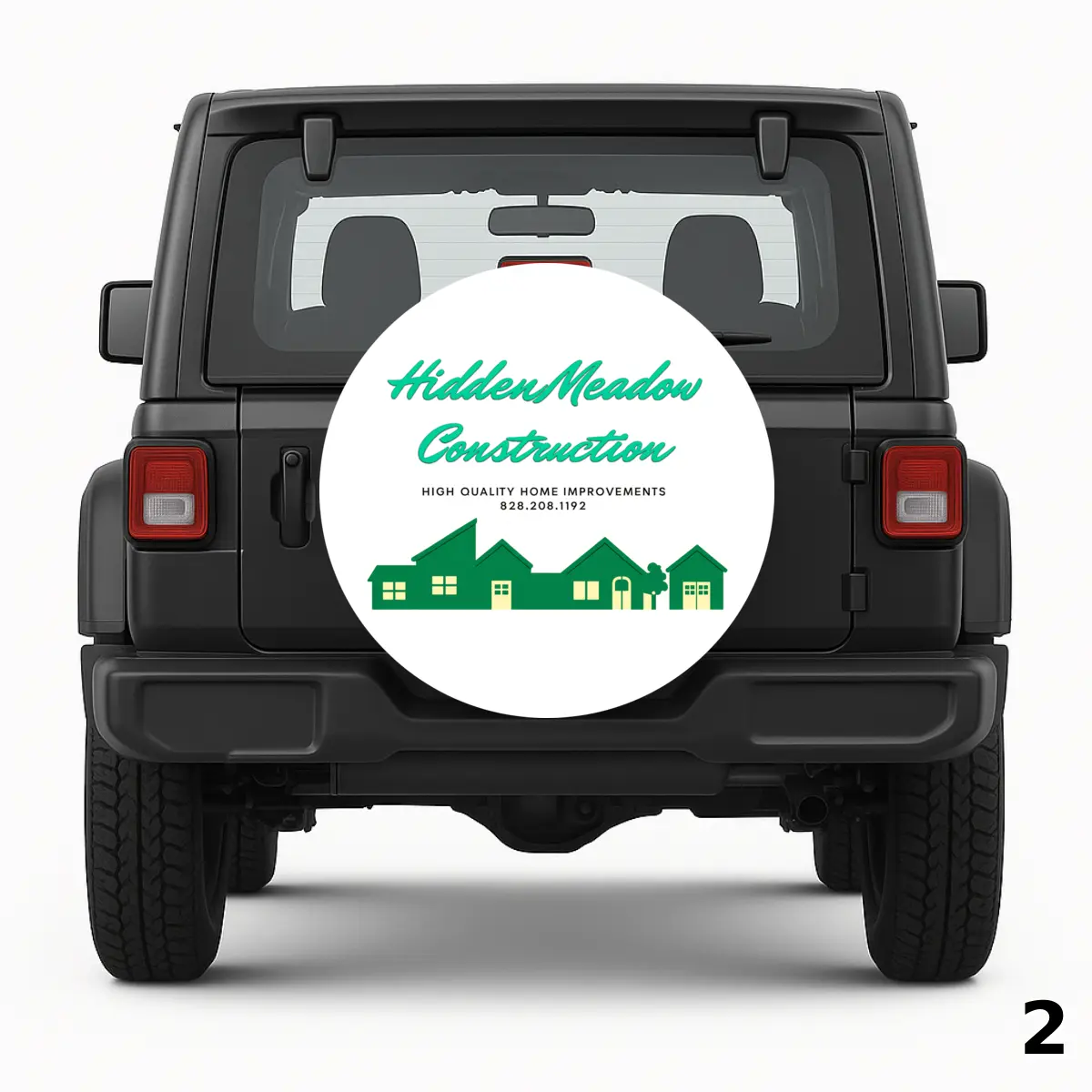 =Hidden Meadow Construction Spare Tire Cover