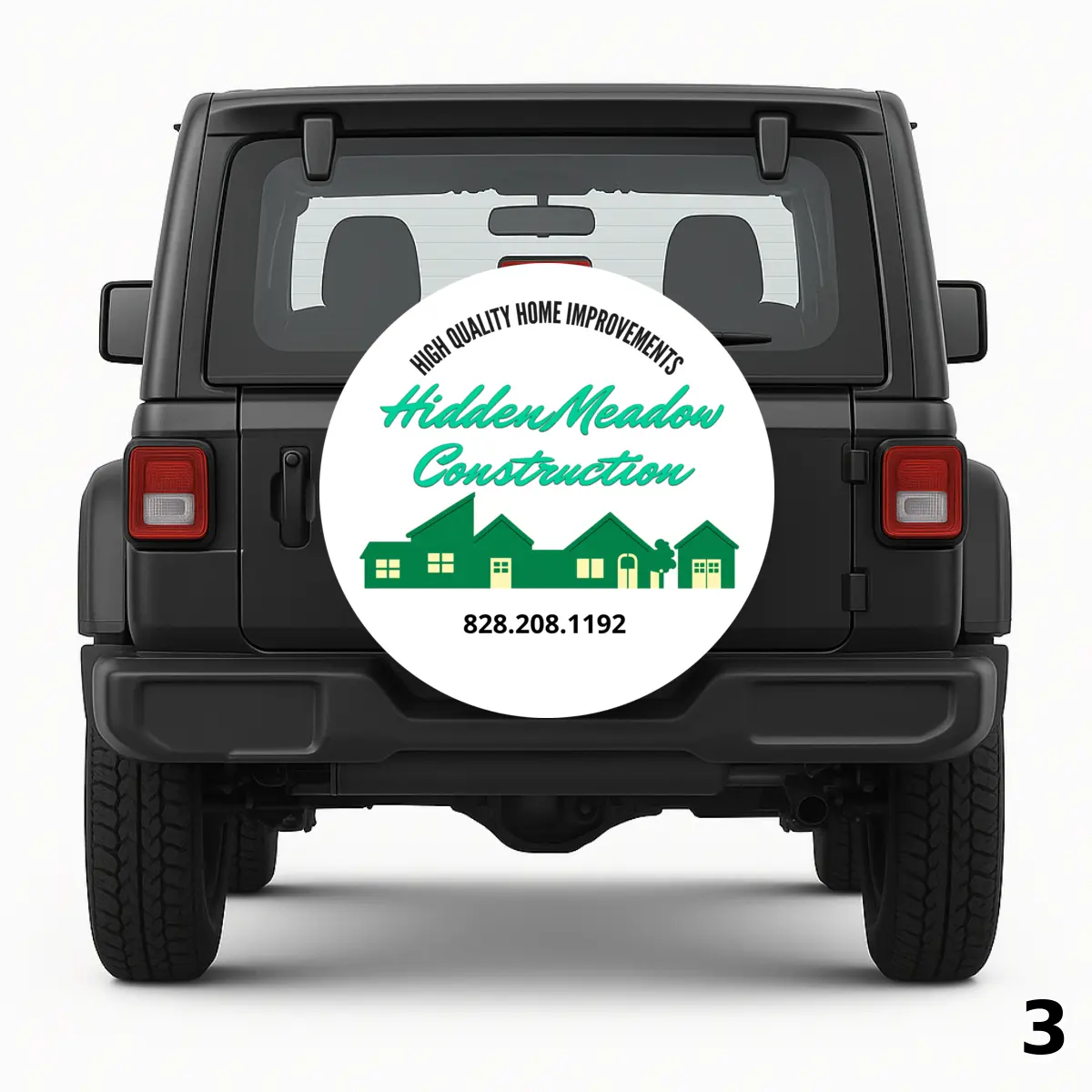=Hidden Meadow Construction Spare Tire Cover