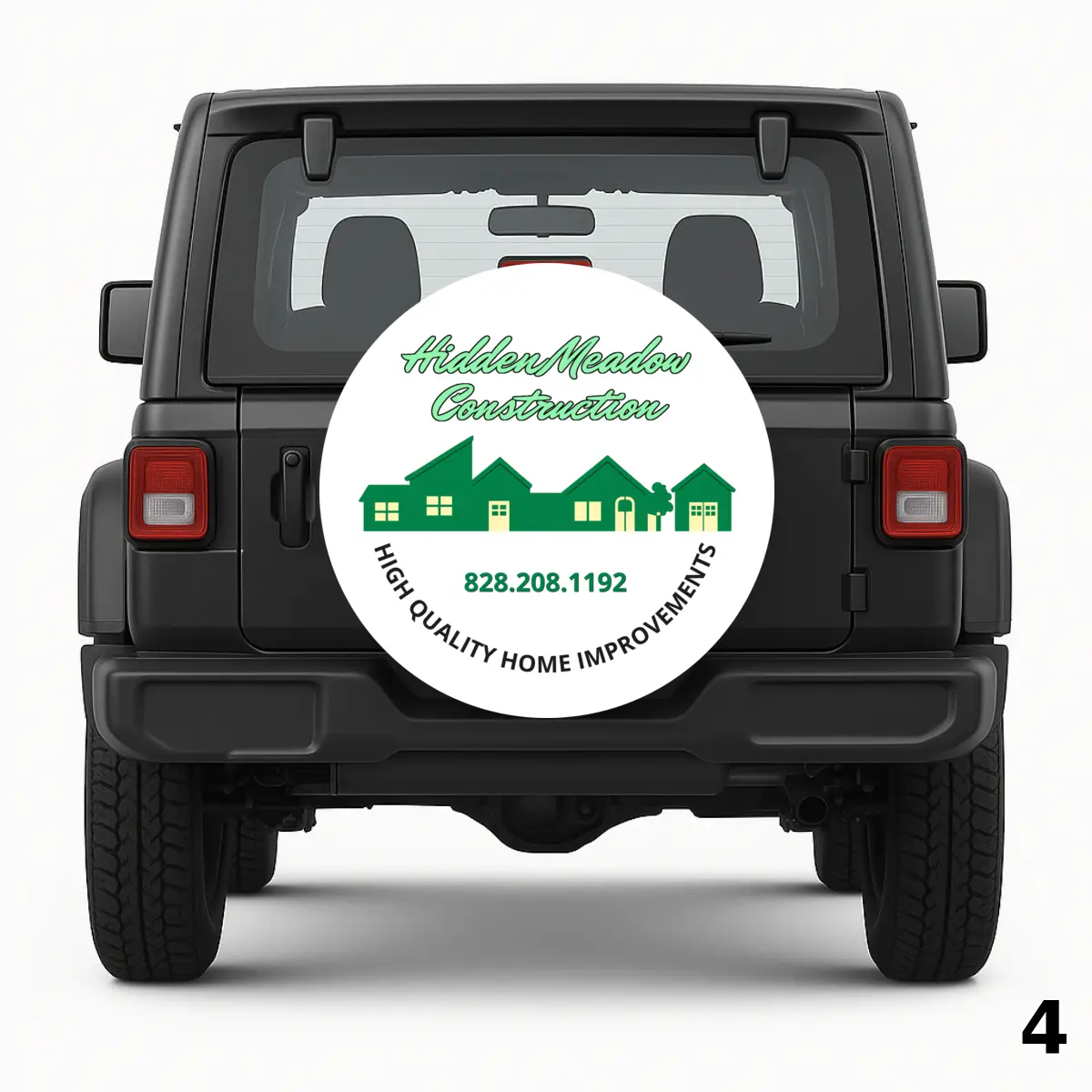 =Hidden Meadow Construction Spare Tire Cover