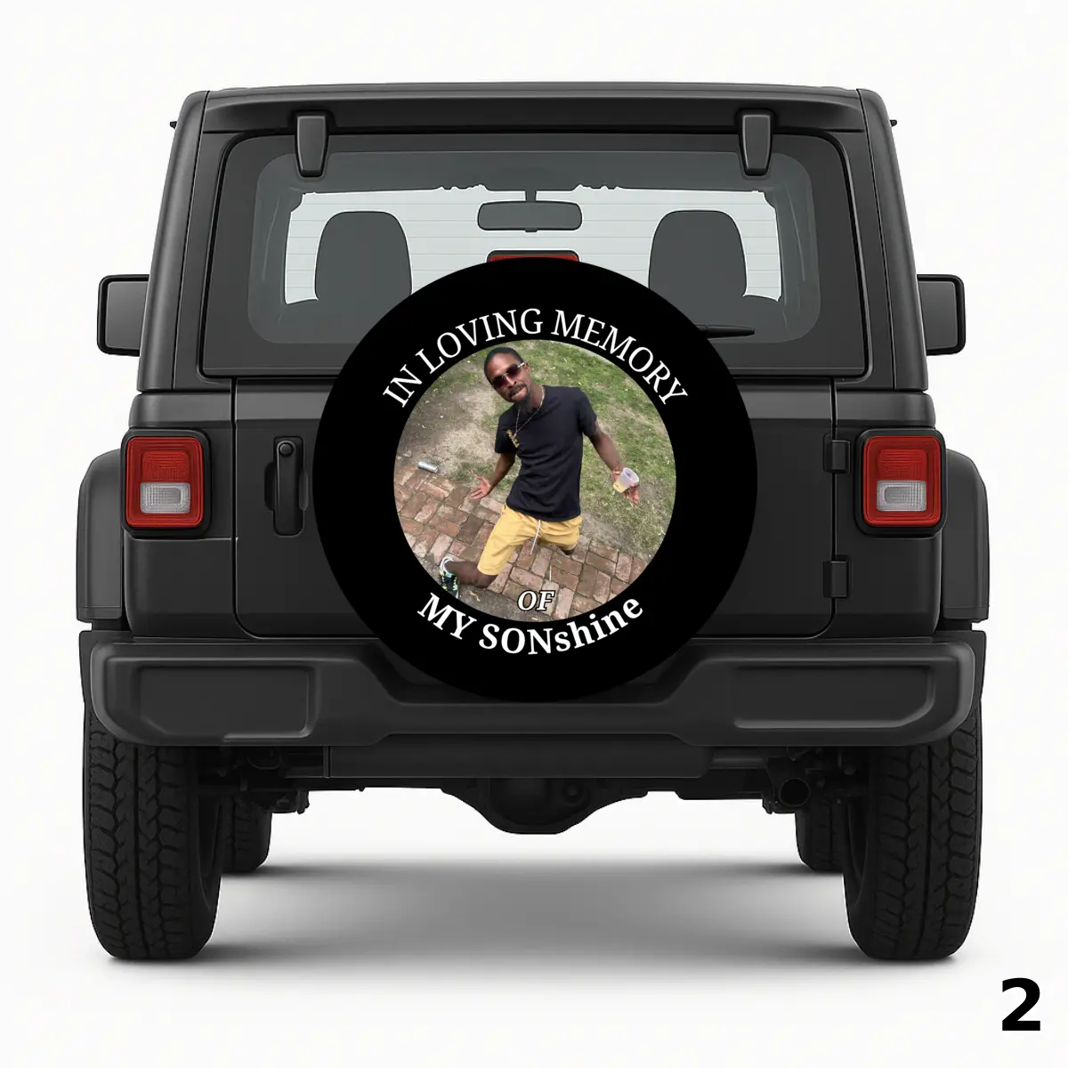 =In Loving Memory Spare Tire Cover