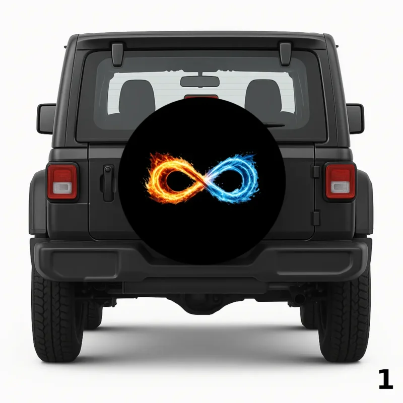 =Housse de Roue de Secours Infinity sign