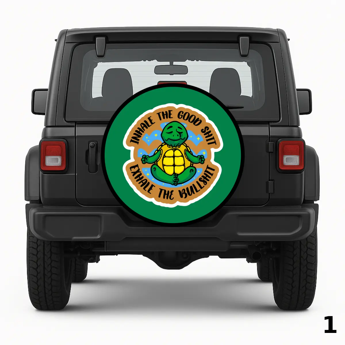 =Inhale-Exhale Spare Tire Cover