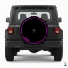 =Jeep Grill Ring Spare Tire Cover