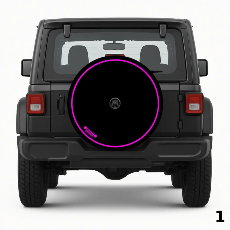 =Jeep Grill Ring Spare Tire Cover