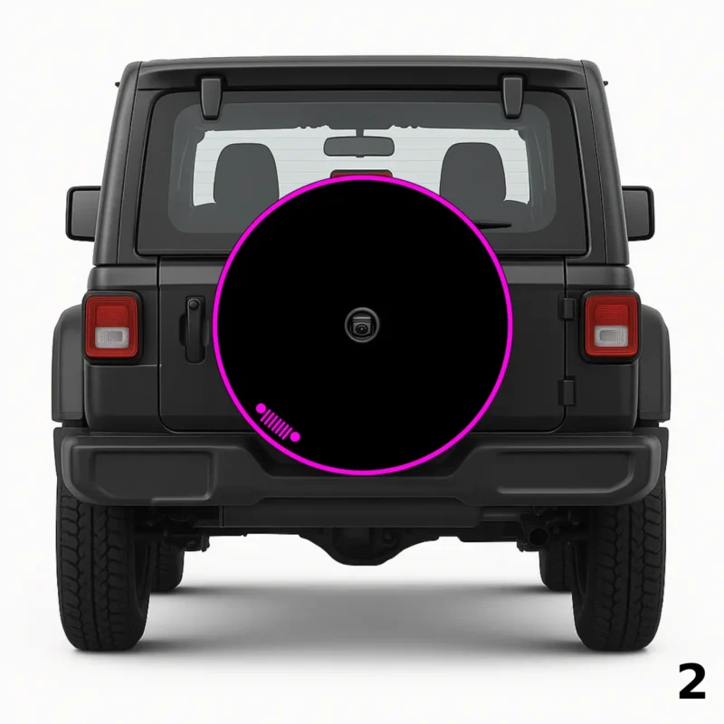 =Jeep Grill Ring Spare Tire Cover