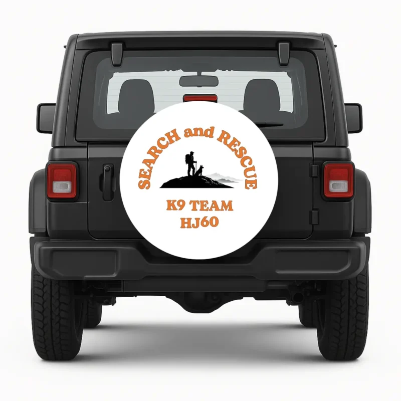 K9 Team HJ60 Spare Tire Cover
