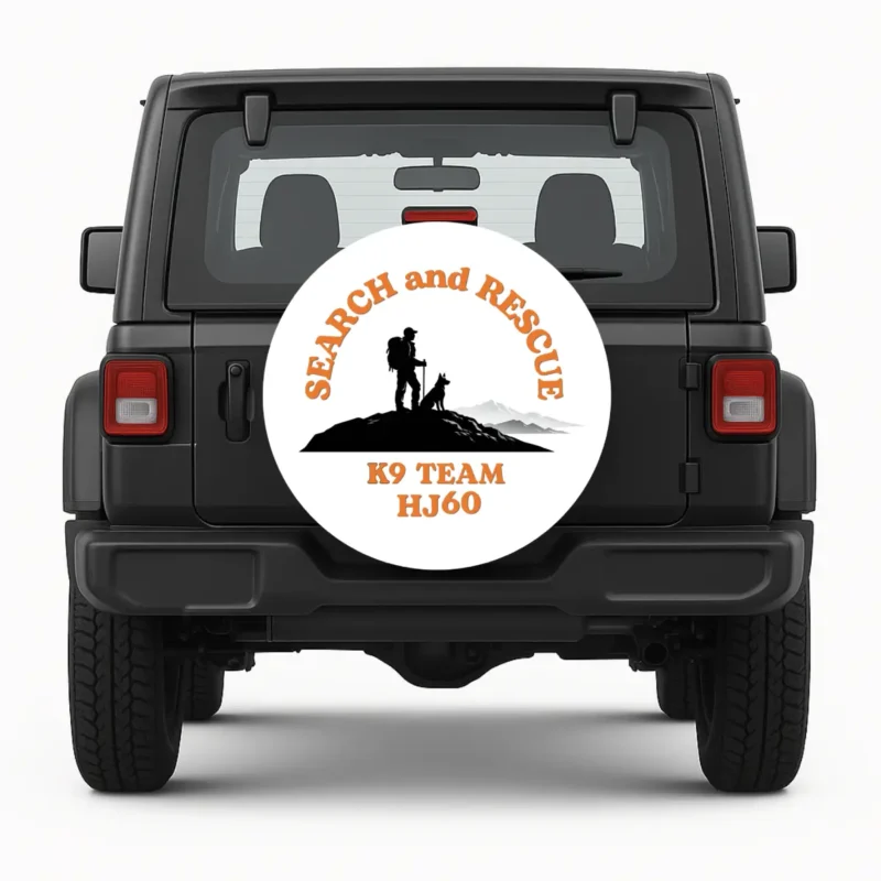 K9 Team HJ60 Spare Tire Cover