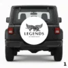 =Legends Barbershop Spare Tire Cover