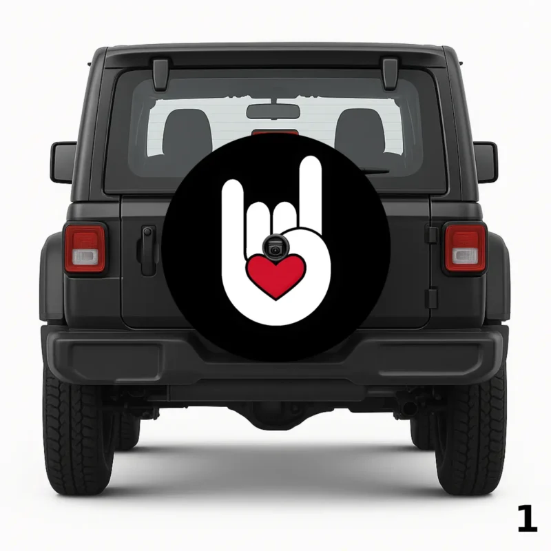 =Mad Love Hand Spare Tire Cover