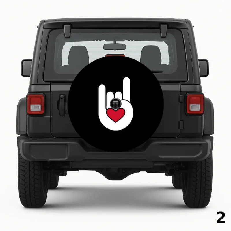 =Mad Love Hand Spare Tire Cover