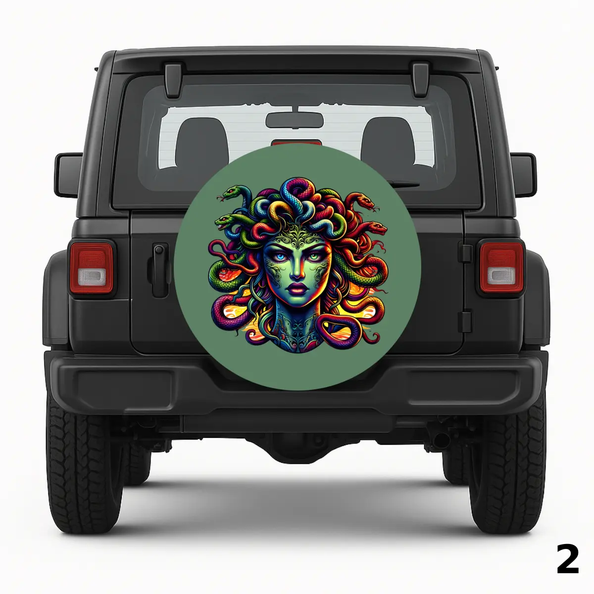 =Medusa Spare Tire Cover