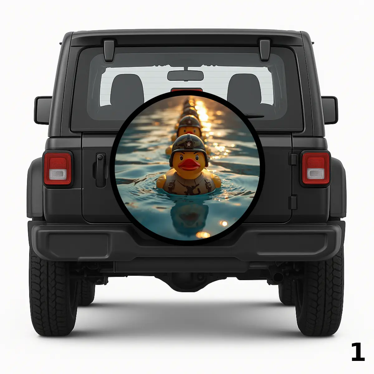 =Military Ducks Spare Tire Cover