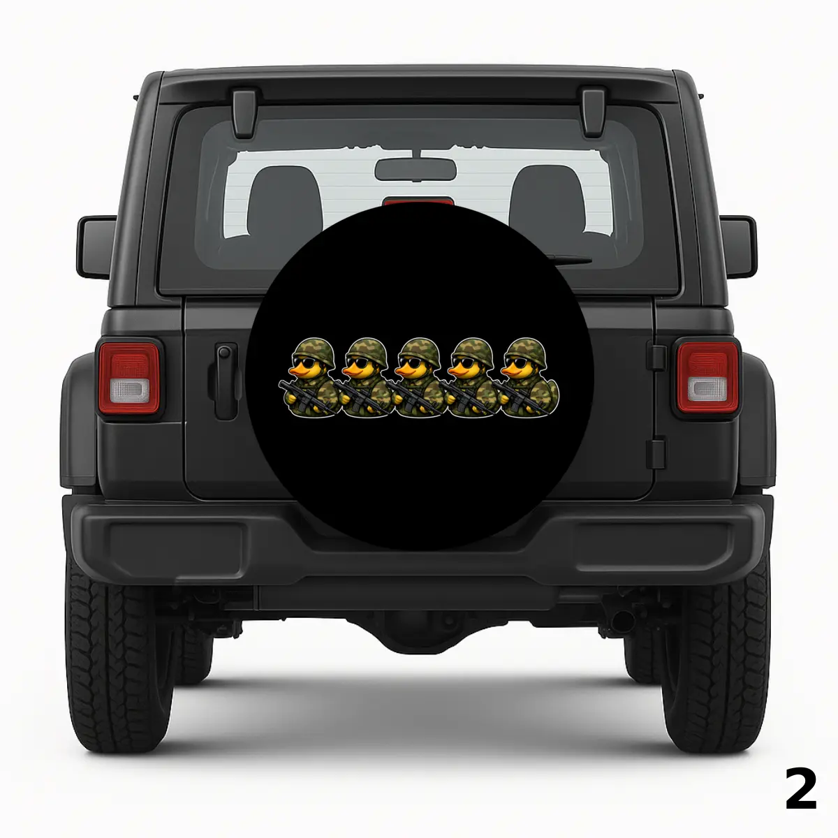 =Military Ducks Spare Tire Cover