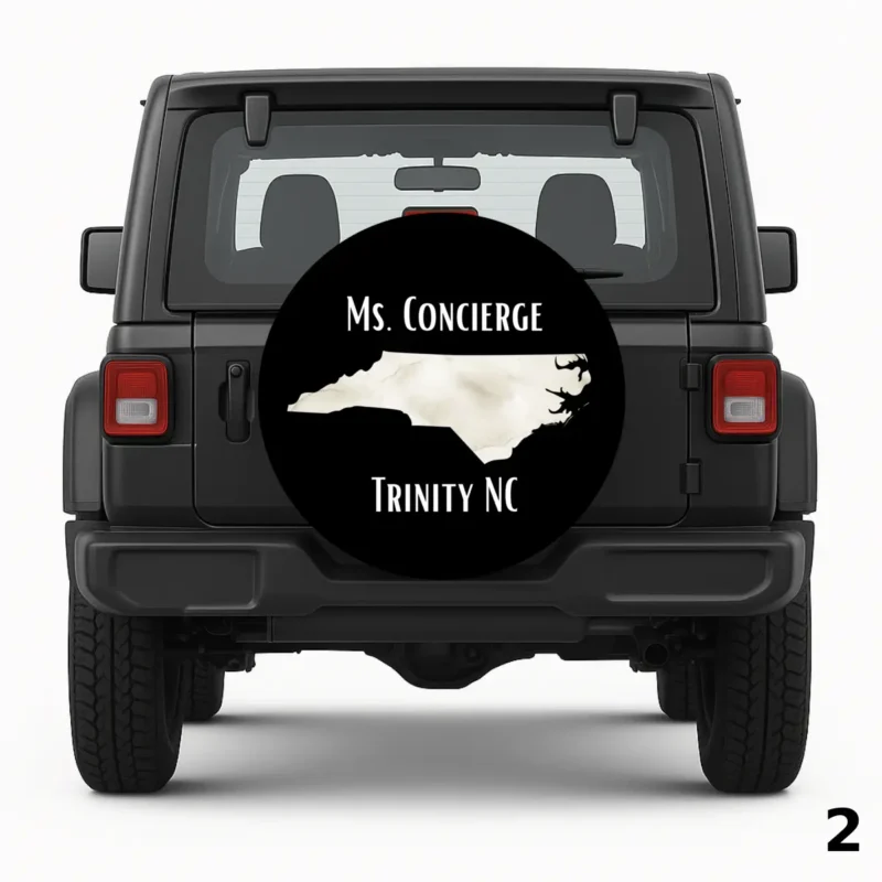 =Ms. Concierge Spare Tire Cover