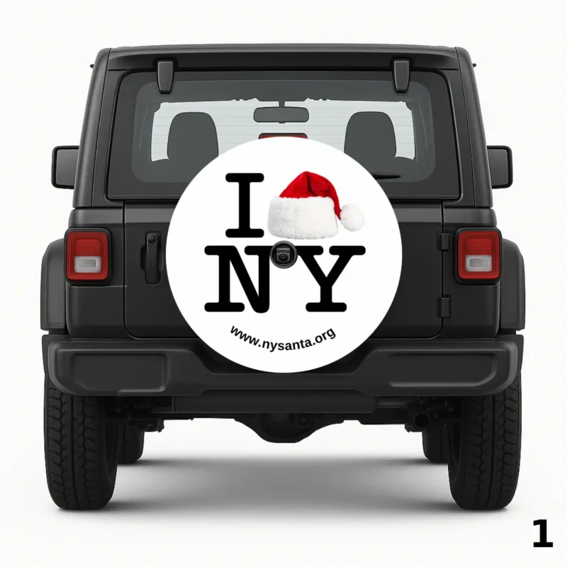 =New York Santa Spare Tire Cover
