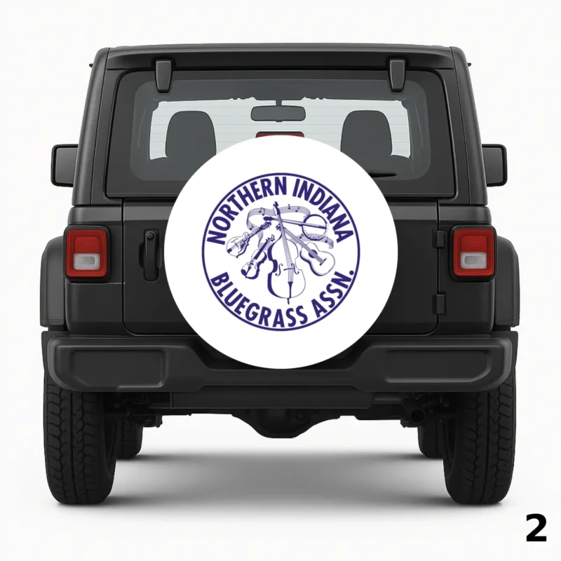 =Northern Indiana Bluegrass Assn Spare Tire Cover