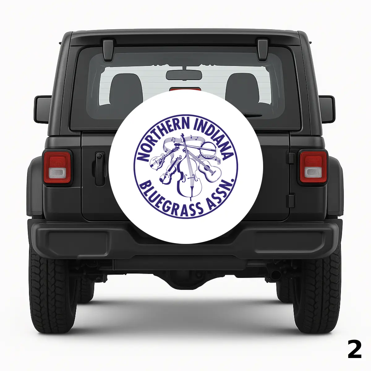 =Northern Indiana Bluegrass Assn Spare Tire Cover