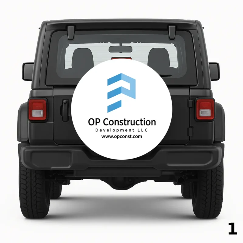 =OP Construction Spare Tire Cover