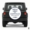 =Our Happy Place Spare Tire Cover
