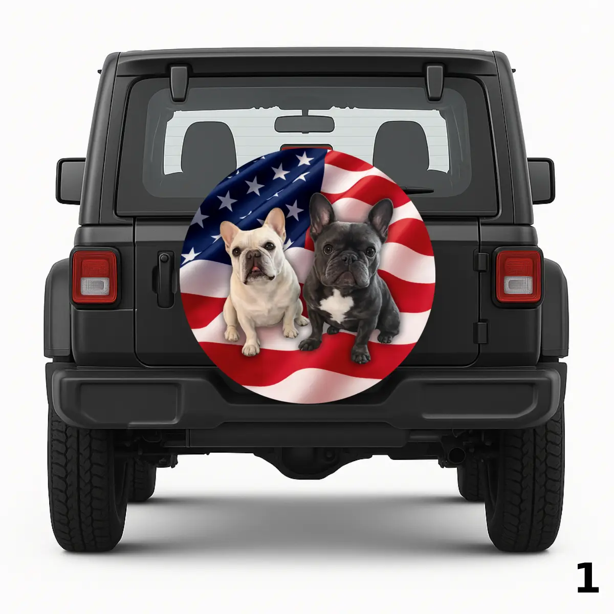Patriotic Paws Spare Tire Cover