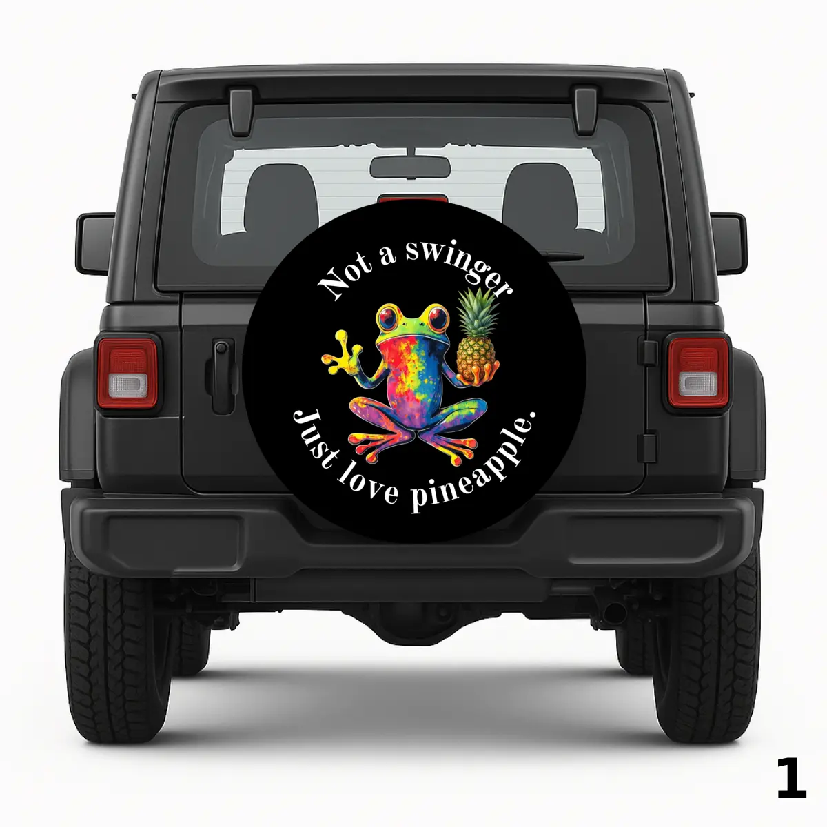 =Pineapple Frog Spare Tire Cover