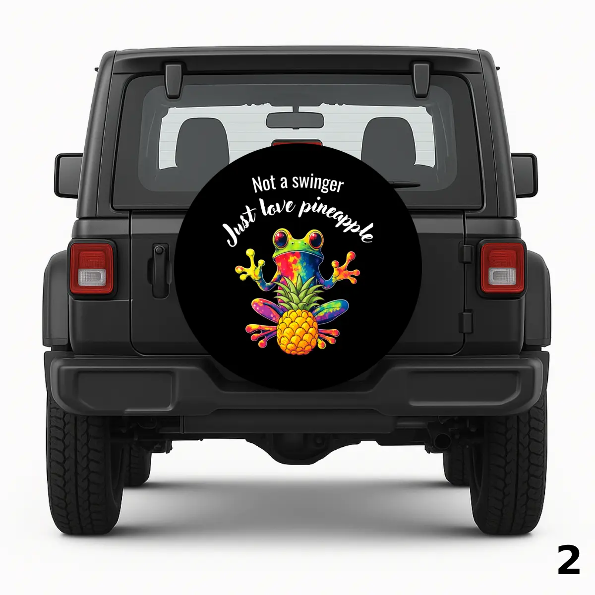 =Pineapple Frog Spare Tire Cover