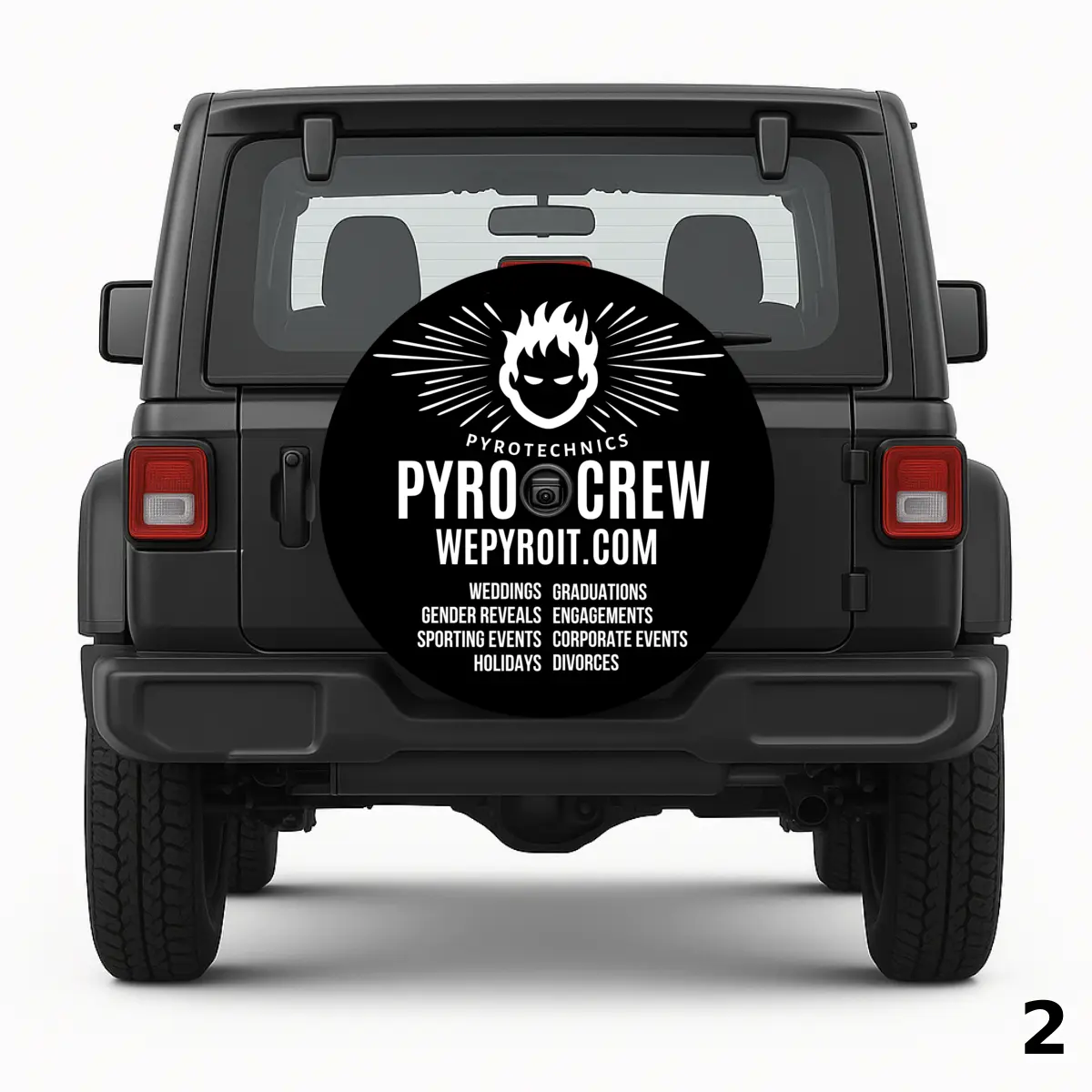=Pyro Crew Spare Tire Cover