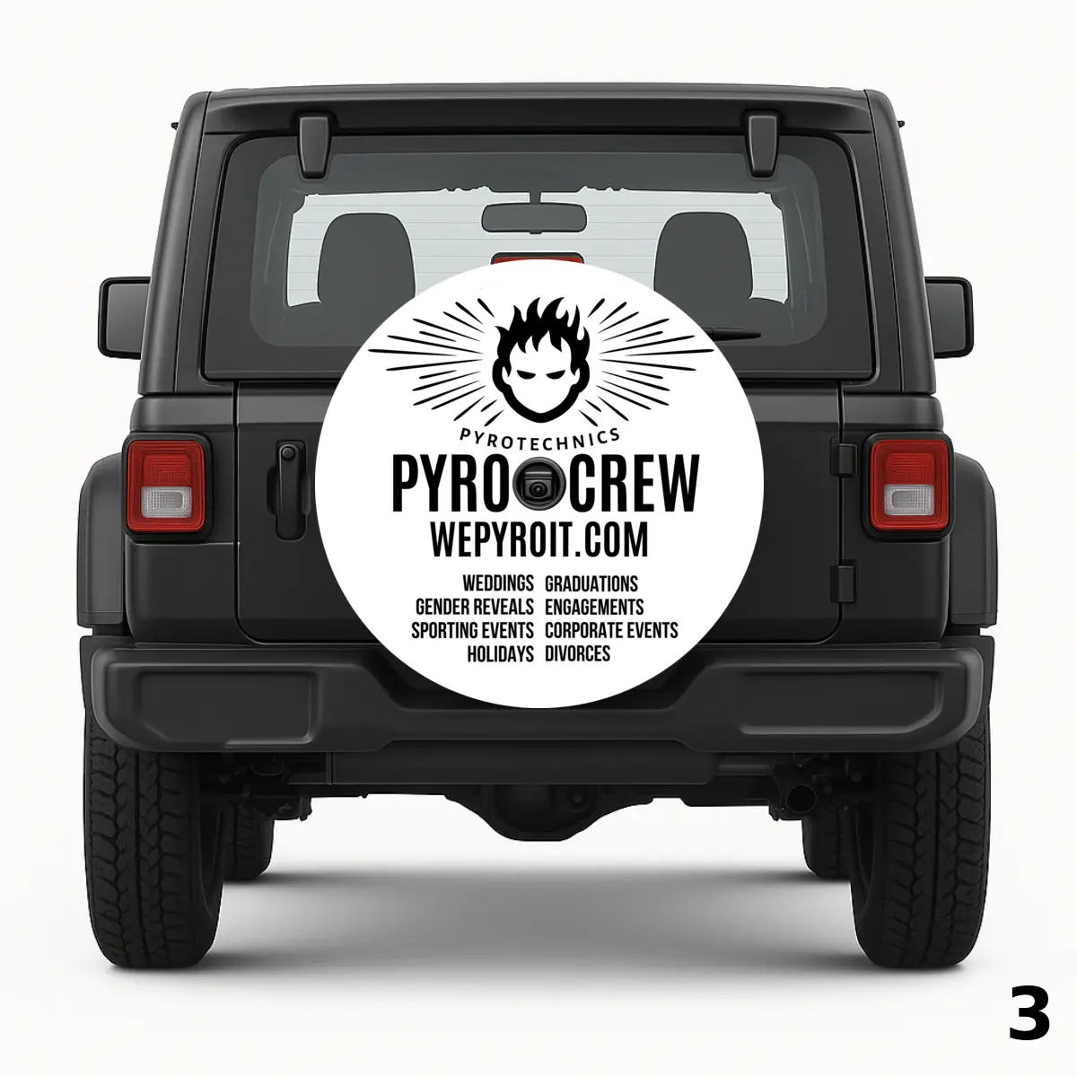 =Pyro Crew Spare Tire Cover