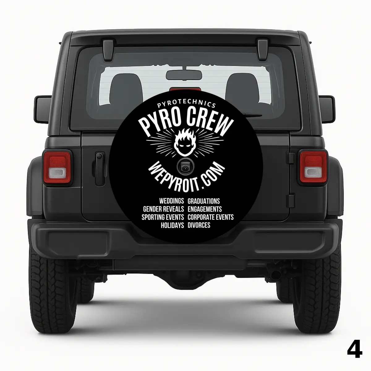 =Pyro Crew Spare Tire Cover
