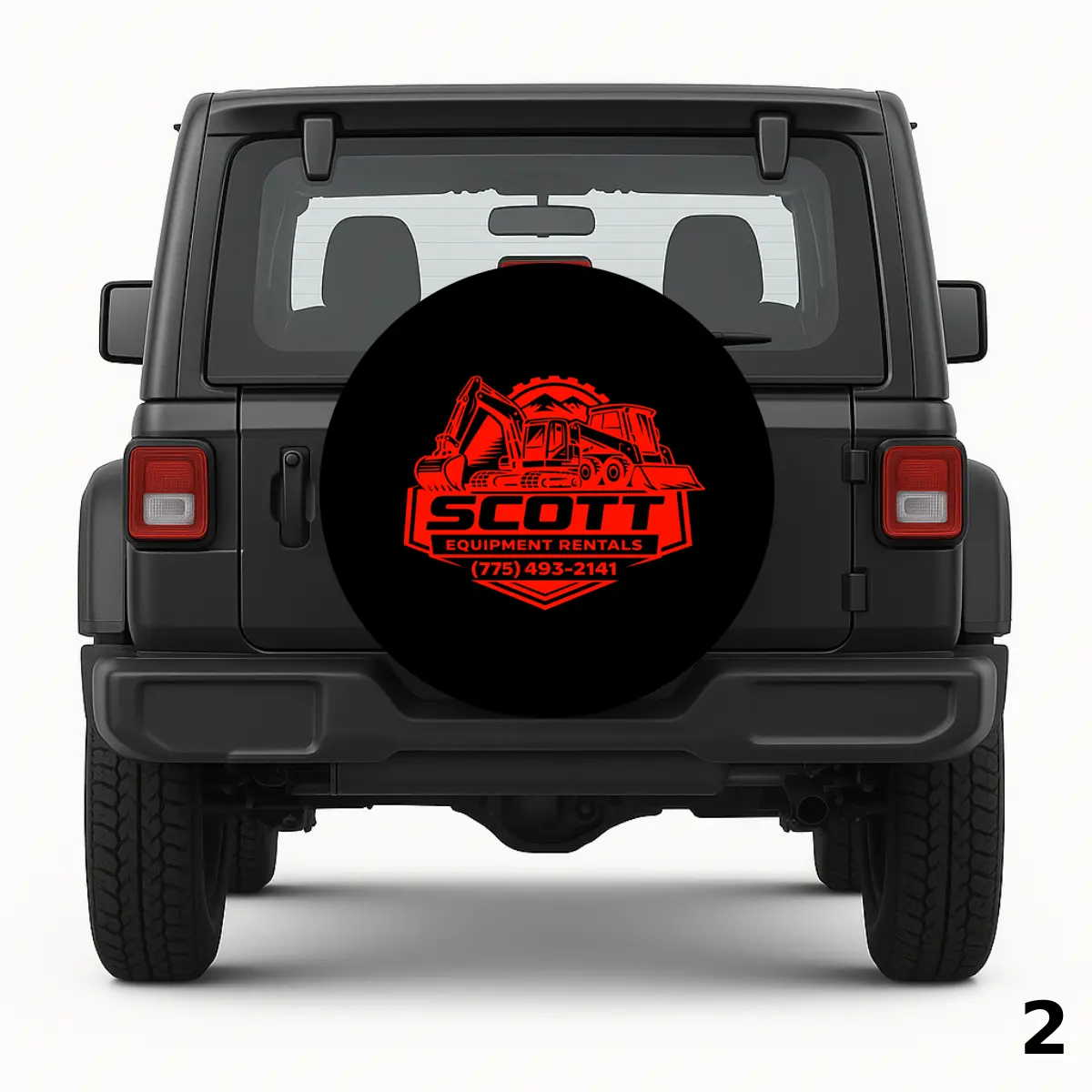 =Scott Equipment Rentals Spare Tire Cover