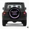 =She looks better topless Spare Tire Cover