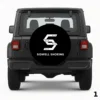 =Sidwell Shoeing logo Spare Tire Cover