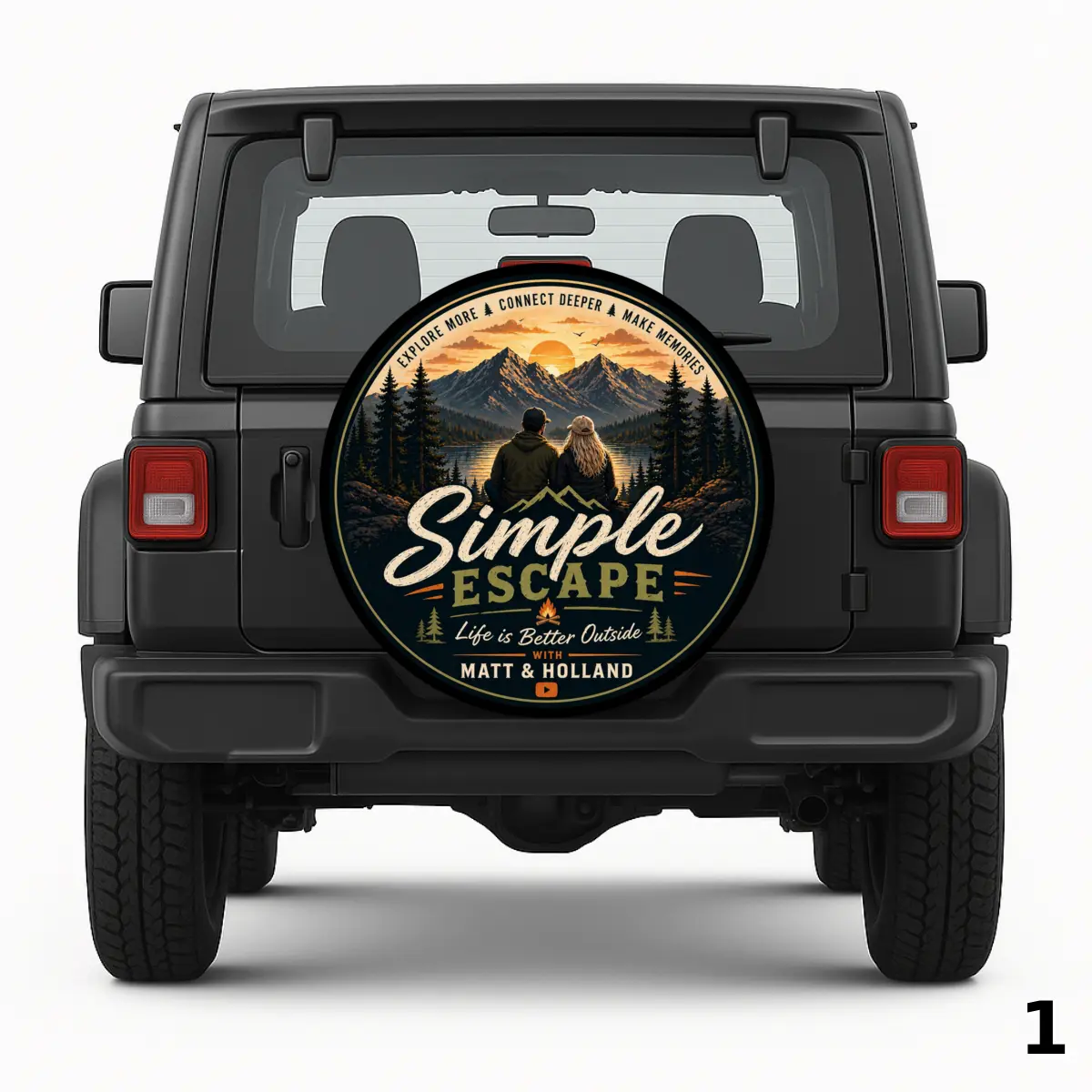 =Simple Escape Spare Tire Cover