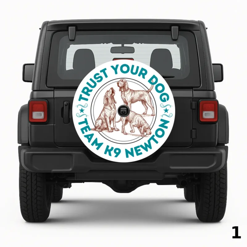 =Team K9 Newton Spare Tire Cover