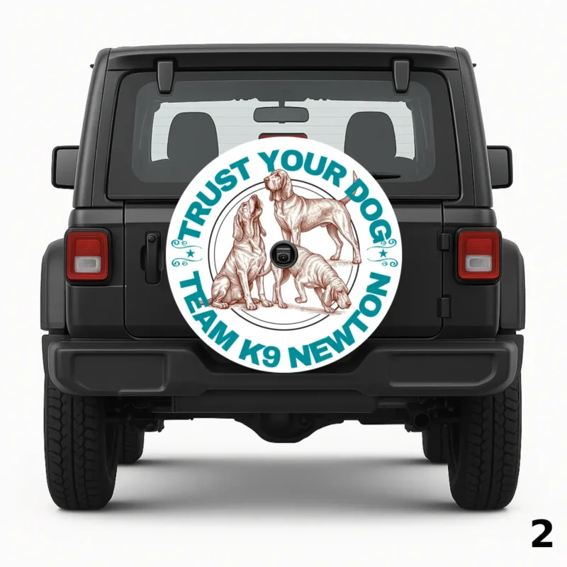 =Team K9 Newton Spare Tire Cover