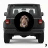 =The Dog Portrait Spare Tire Cover
