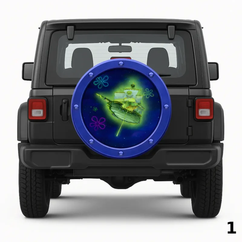 =The Flying Dutchman's ship Spare Tire Cover