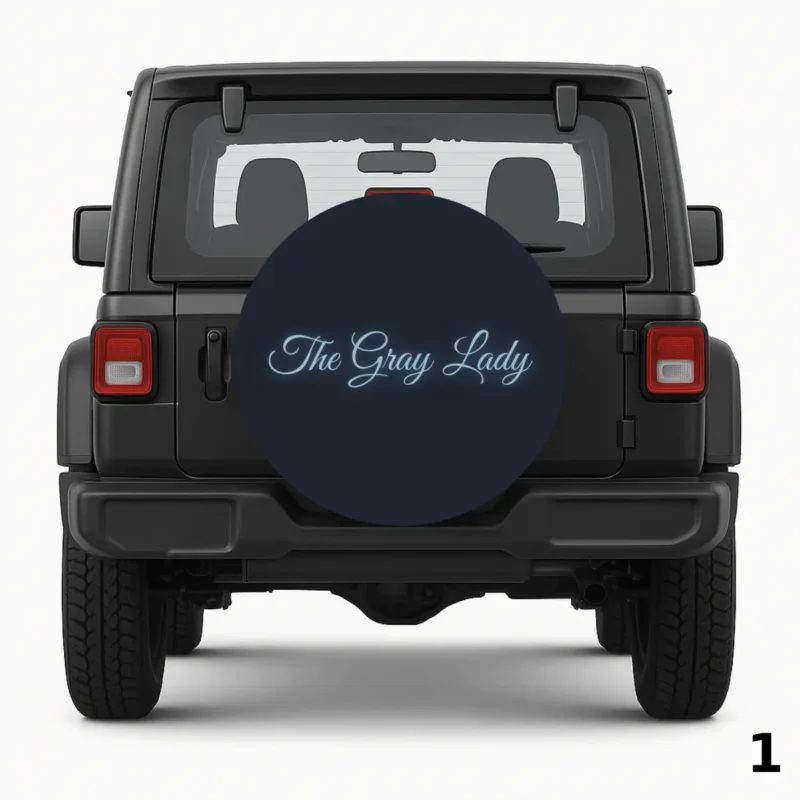 =The Gray Lady Spare Tire Cover