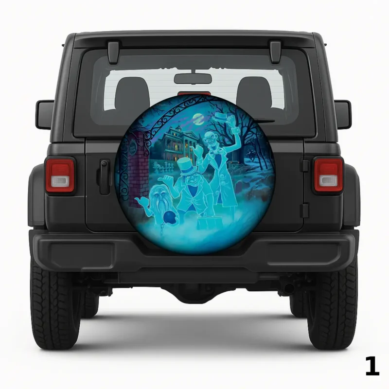 =The Hitchhiking Ghosts Spare Tire Cover