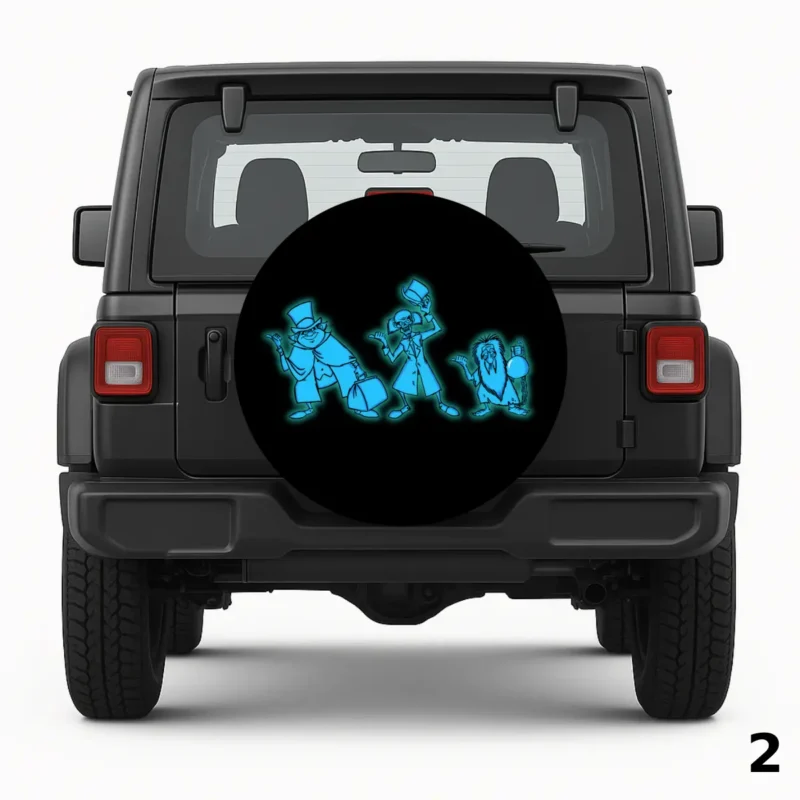 =The Hitchhiking Ghosts Spare Tire Cover