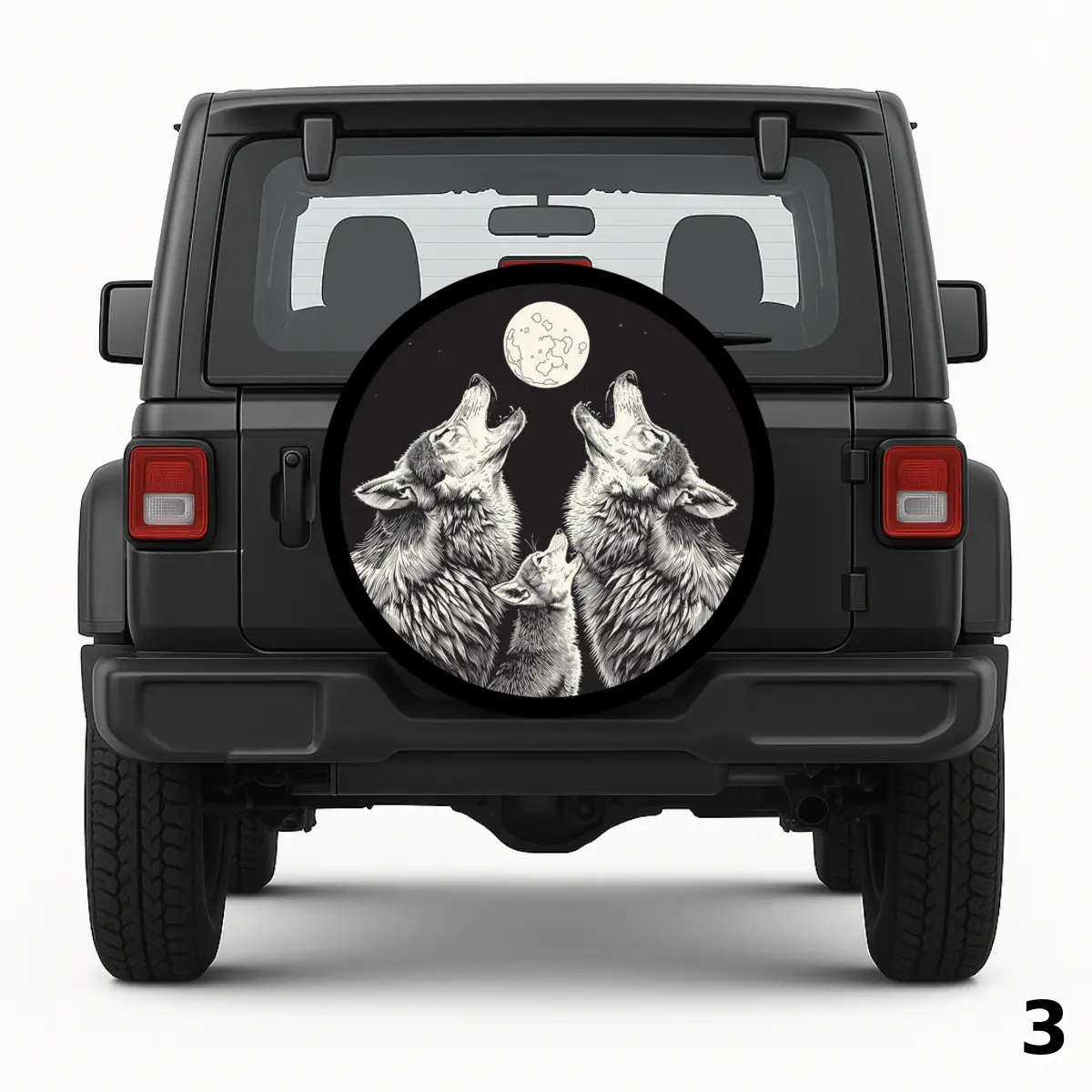 =The Wolf Family Spare Tire Cover