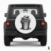 =Trash Panda Spare Tire Cover