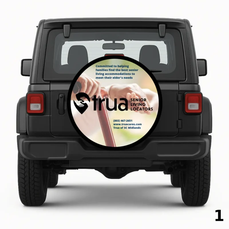 =Trua Senior Living Locators Spare Tire Cover