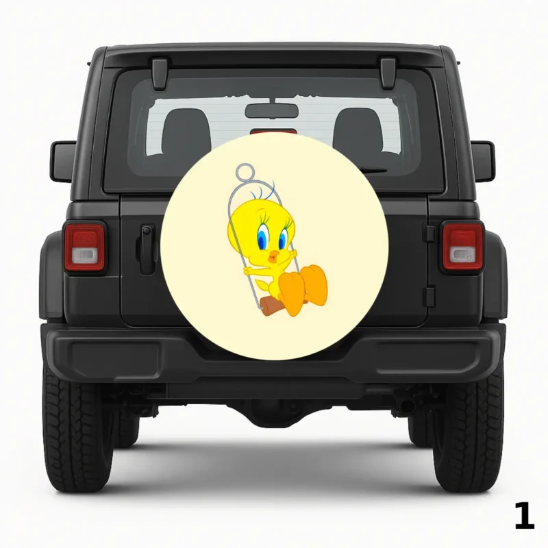 =Tweety Bird Spare Tire Cover