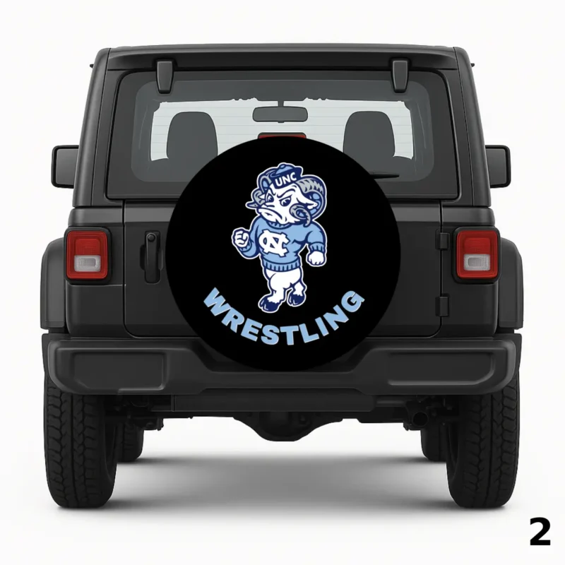 =UNC Wrestling Spare Tire Cover