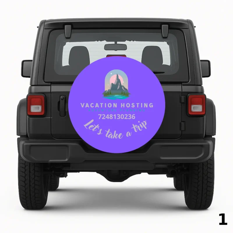 =Vacation Hosting Spare Tire Cover