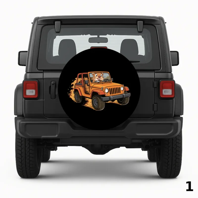=Wombat Off-Road Spare Tire Cover