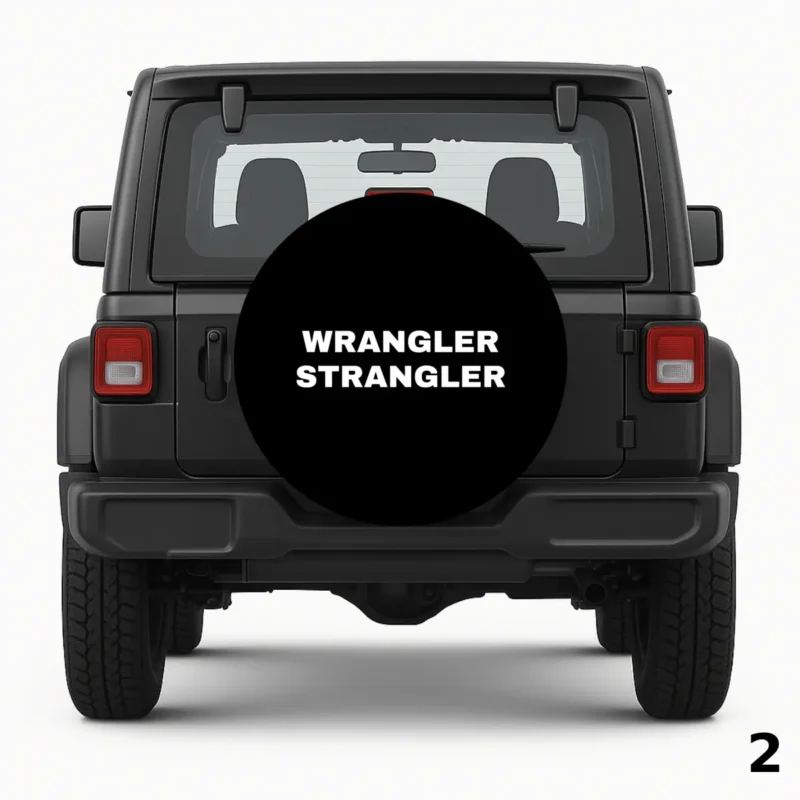 =Wrangler Strangler Spare Tire Cover