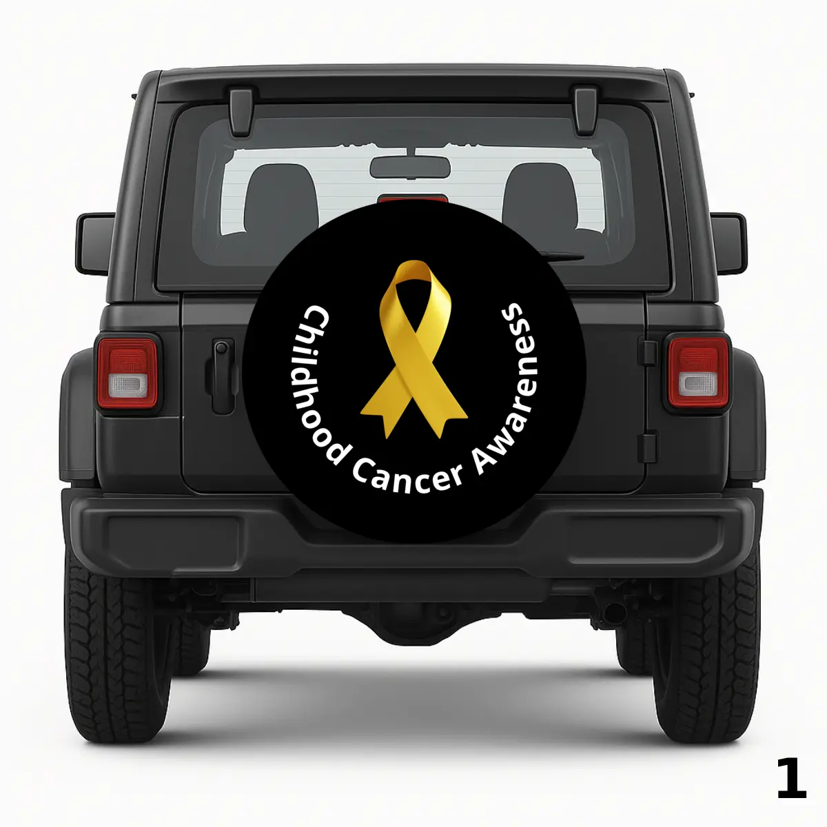 =Yellow Ribbon Spare Tire Cover
